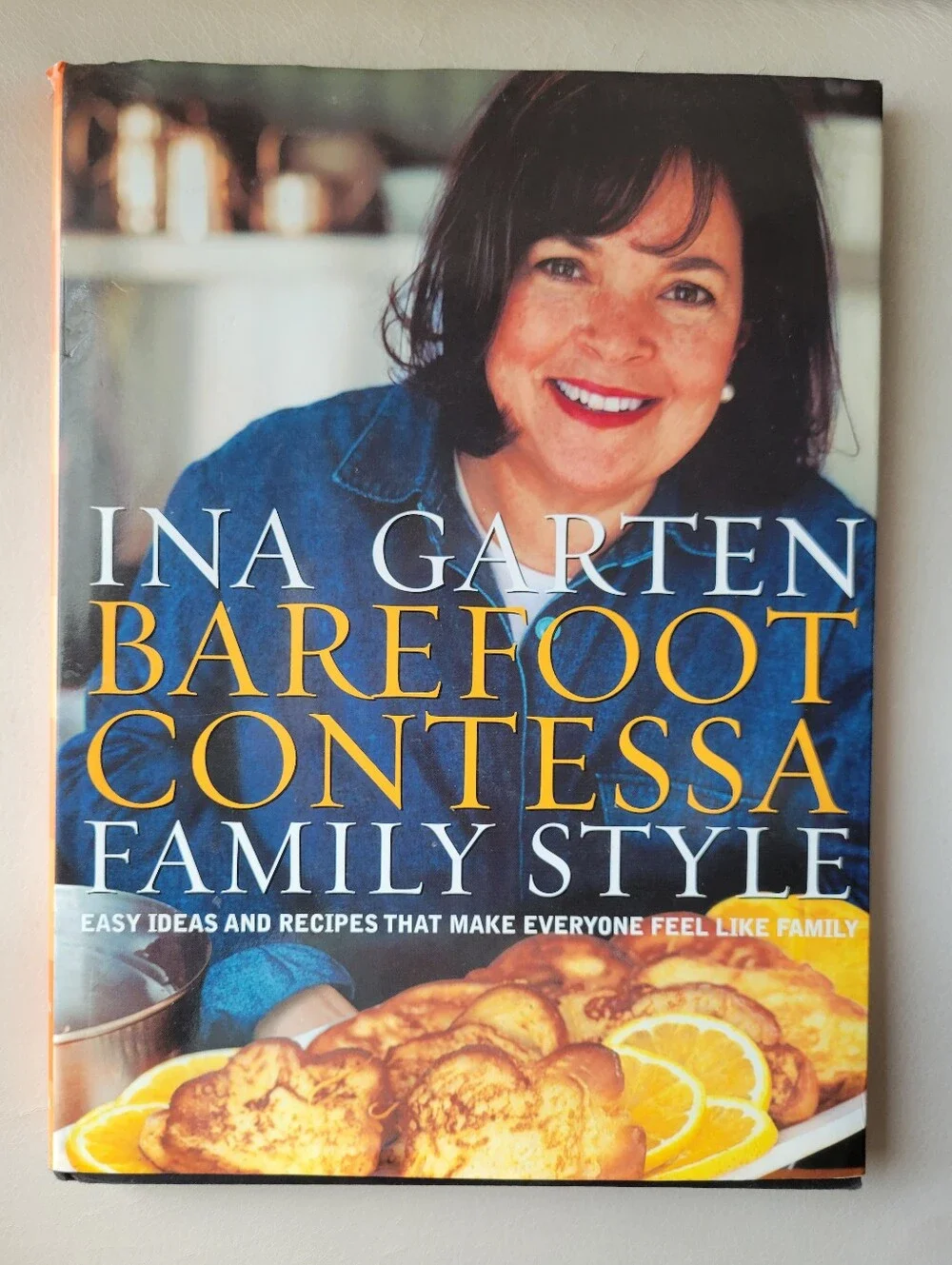 Ina Garten Barefoot Contessa Cookbooks (2) Family Style (2002) Foolproof (2012)
